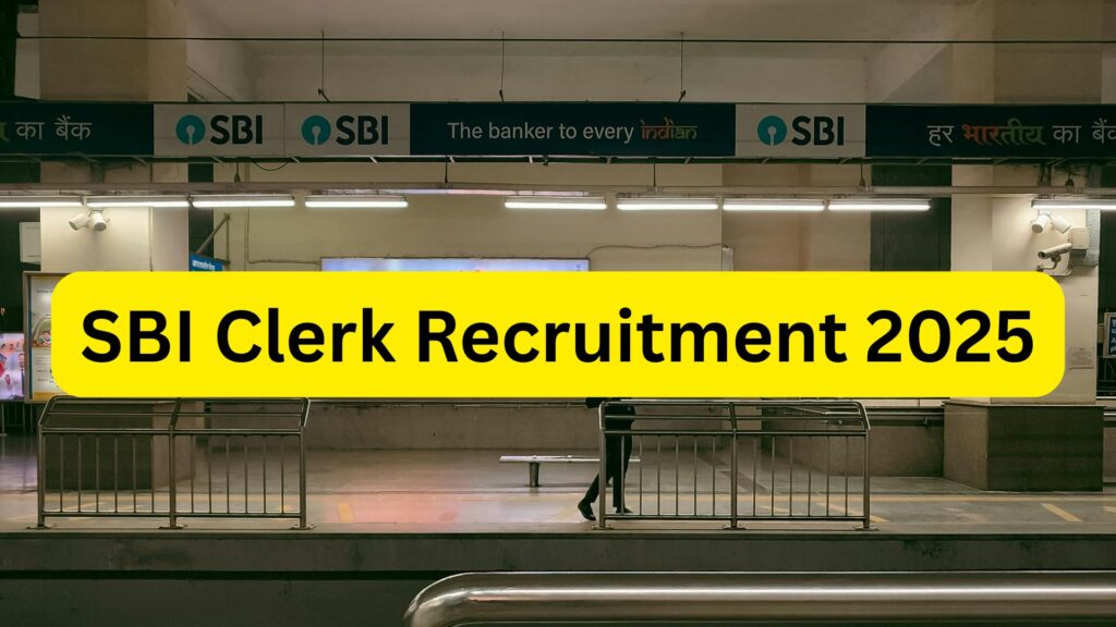 SBI Clerk Recruitment 2025